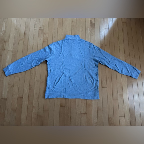 Men’s Polo Ralph Lauren Quarter Zip-Up Estate Rib Sweater Size: Large - Picture 2 of 3